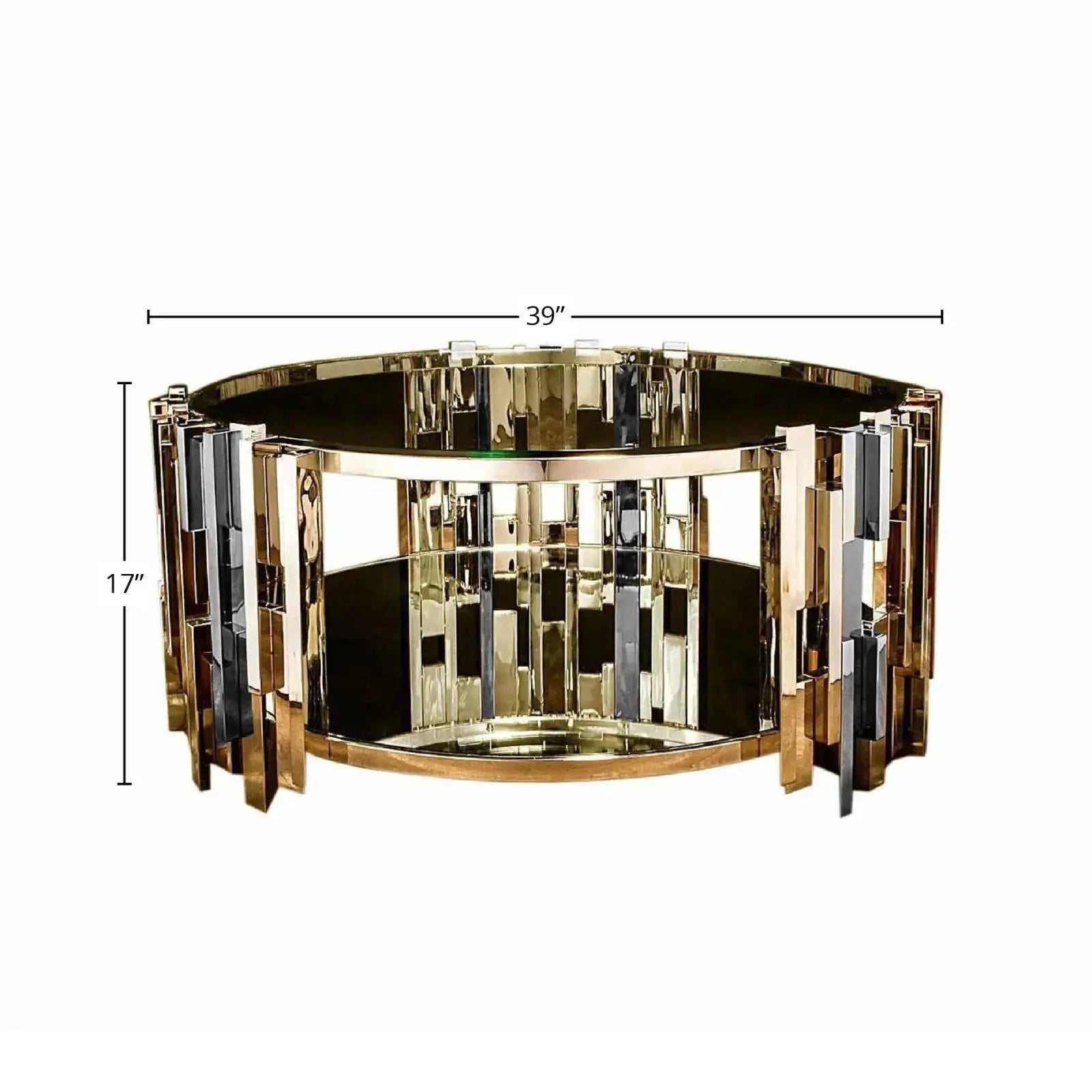 Rd Titanium Gold Polished Stainless Steel Base Polished Stainless Steel Base Dlm