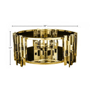 Rd Titanium Gold Polished Stainless Steel Base Dlm RG