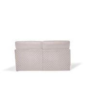 Adagio Rose Gold Polished Stainless Steel Base Beige Luxury Sofa Set RG