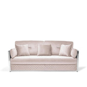 Adagio Silver Beige Sofa Set