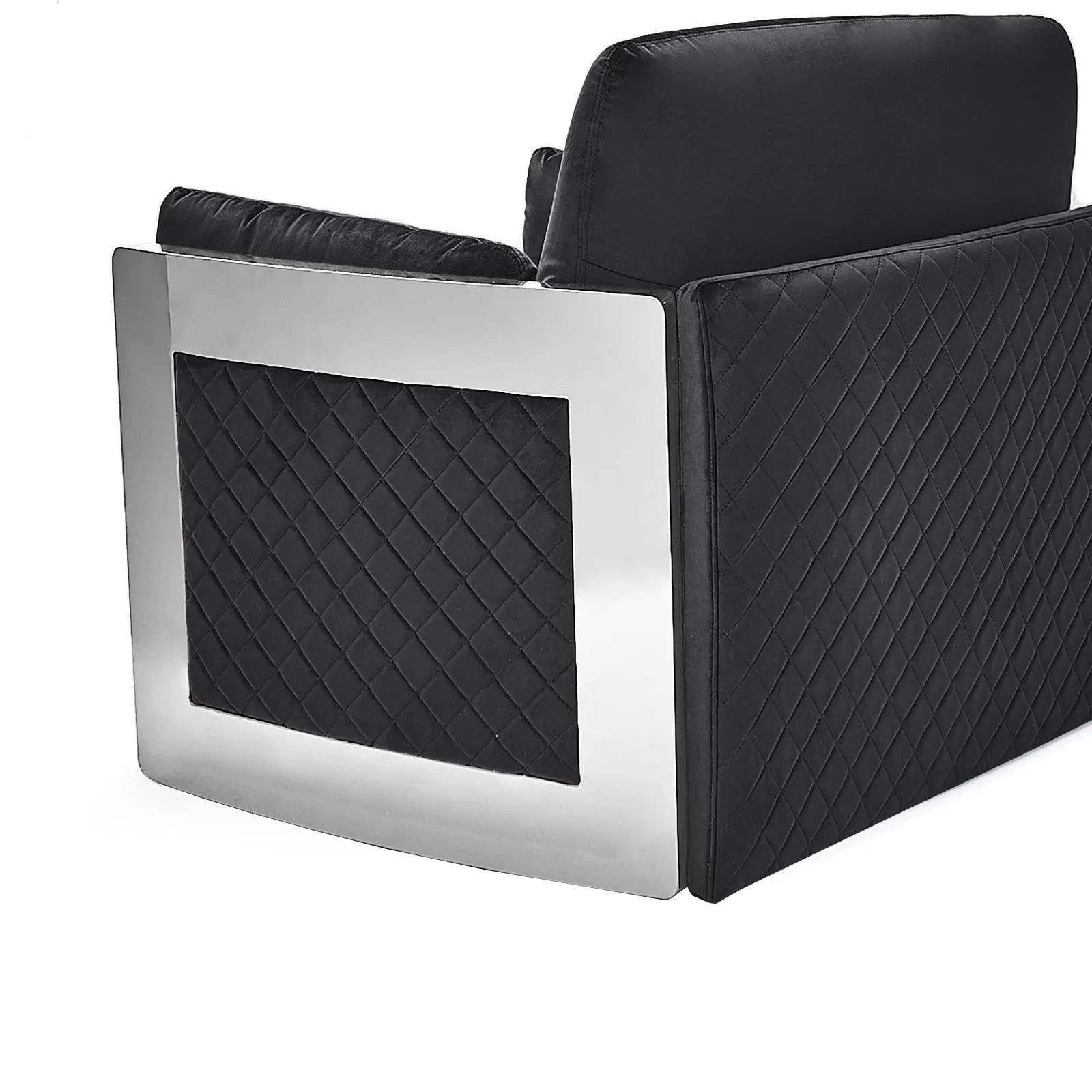 Adagio Silver Black Roberto Grassie Sofa Set