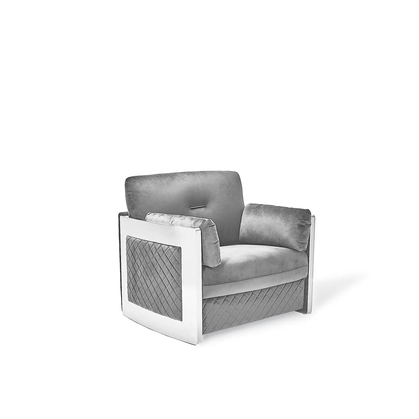 Adagio Silver Gray Roberto Grassie Sofa Set