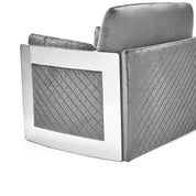 Adagio Silver Gray Roberto Grassie Sofa Set