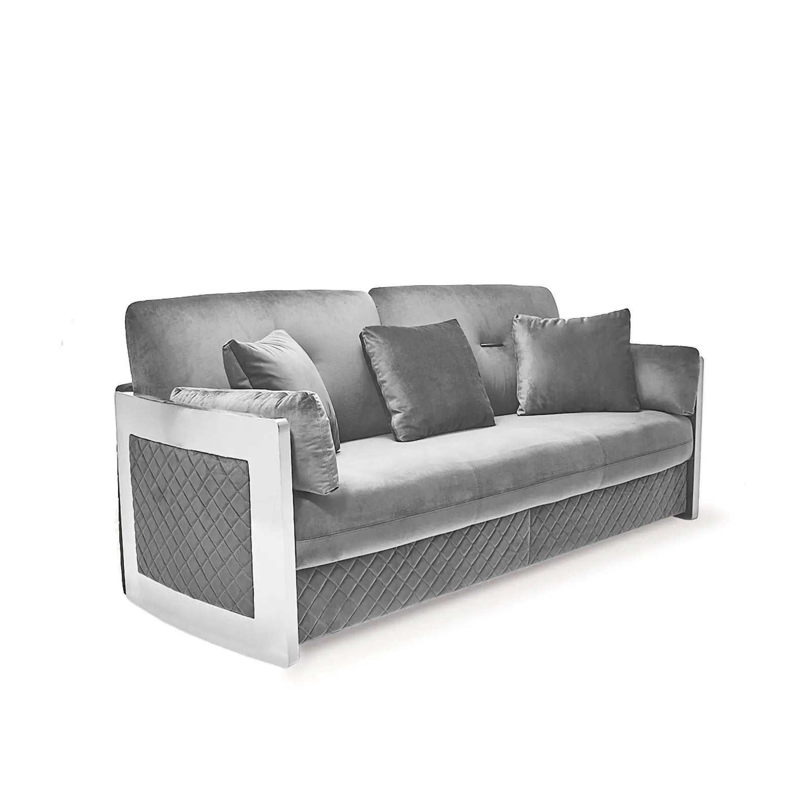 Adagio Silver Gray Sofa Set