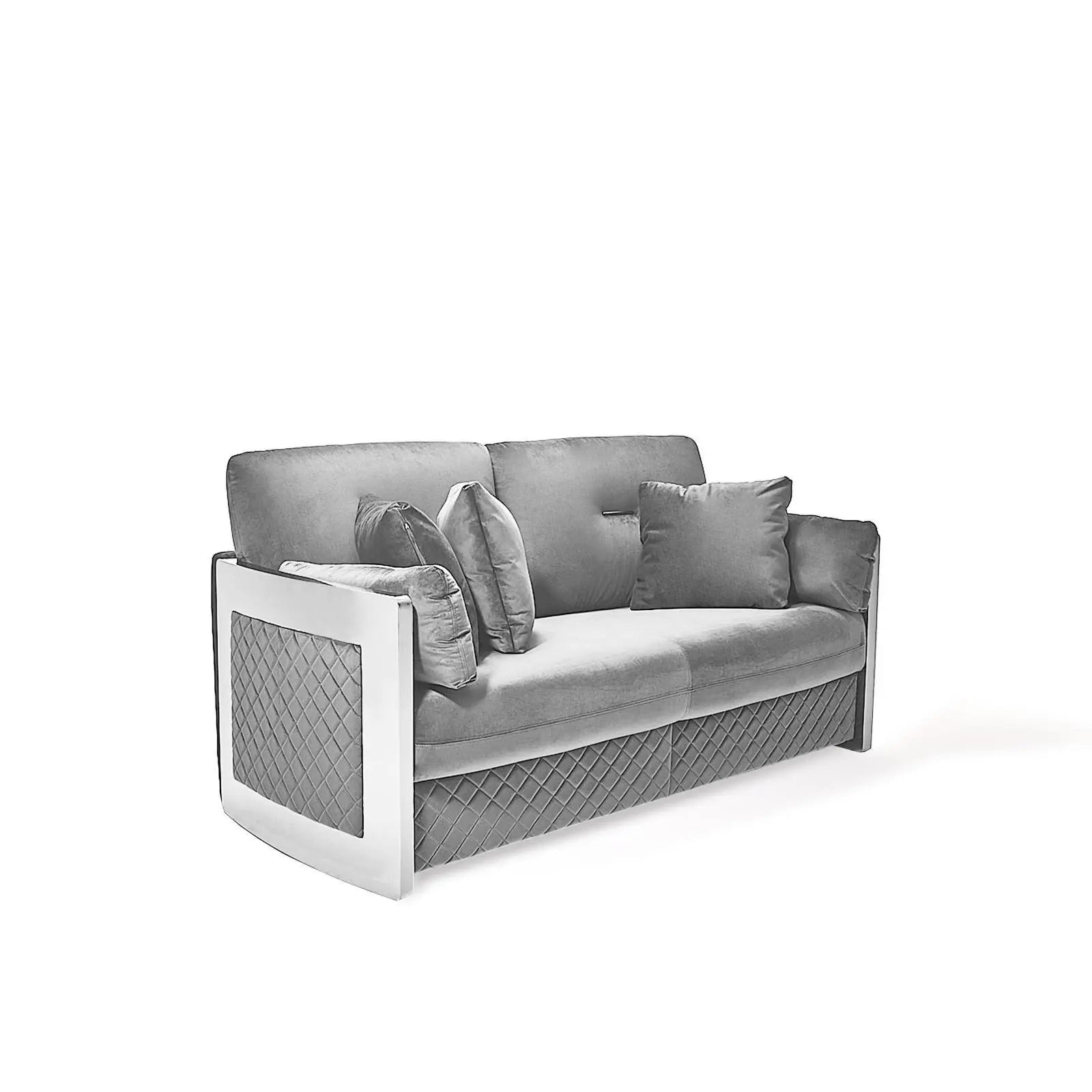 Adagio Silver Gray Stylish Sofa Set