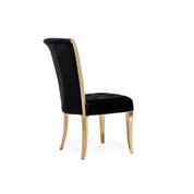 Alanso Gold Black Roberto Grassie Dining Chair