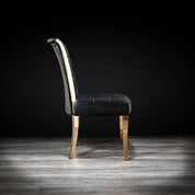 Alanso Gold Black Roberto Grassie Dining Chair