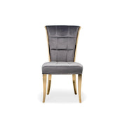 Alanso Gold Gray Dining Chair