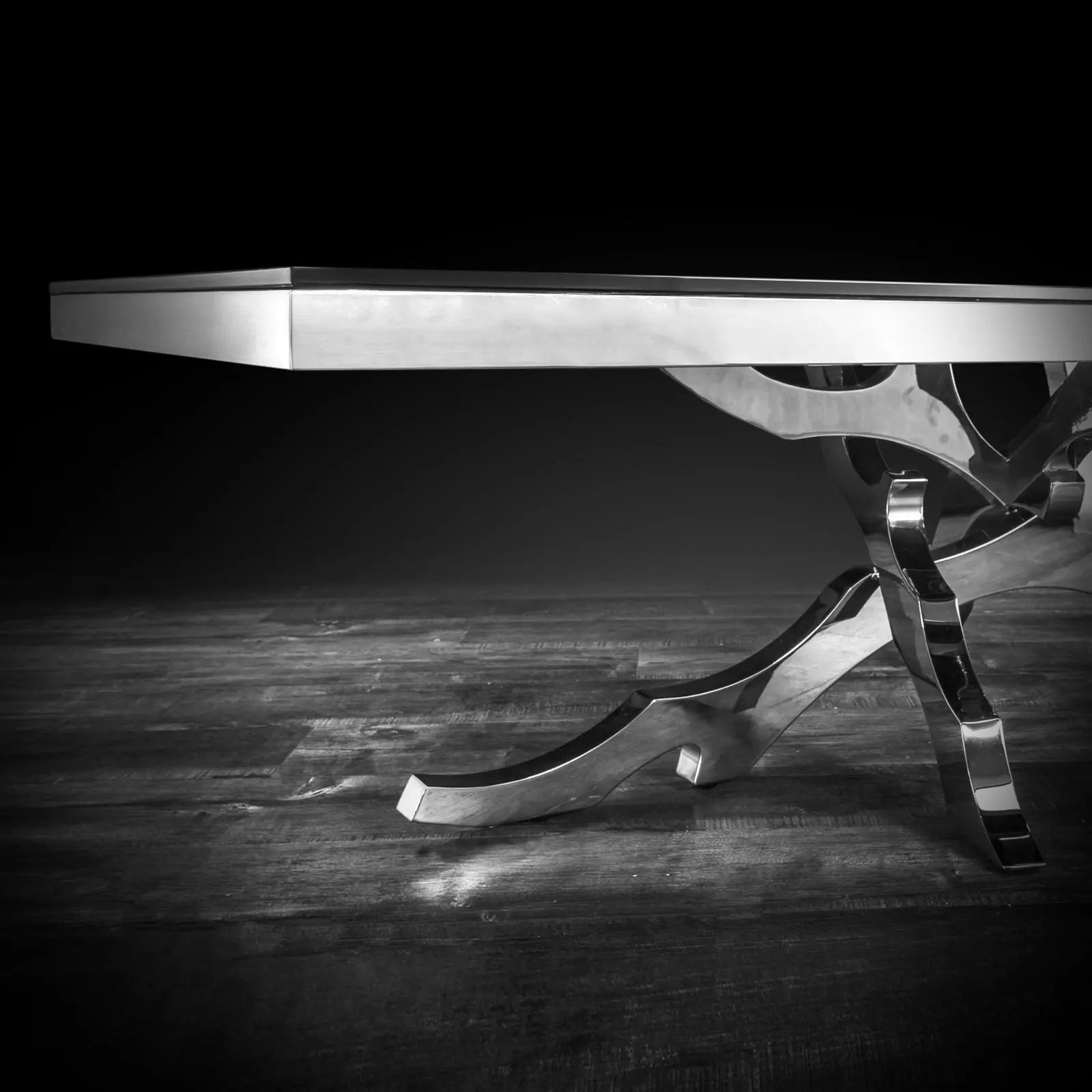 Albero Rectangular Silver Modern Coffee Table RG