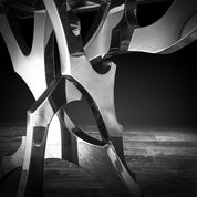 Albero Silver Modern Dining Table RG