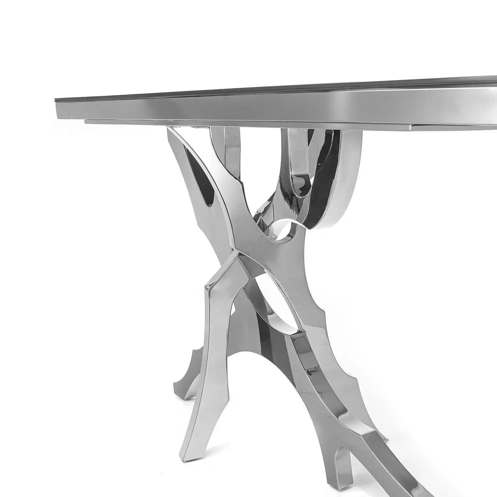 Albero Silver Stylish Console Table