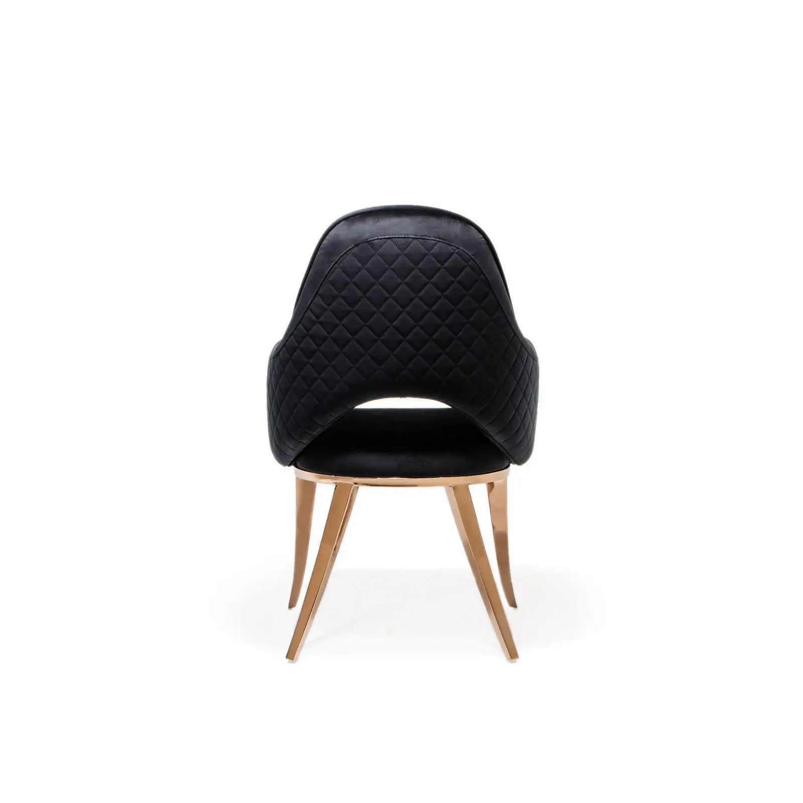 Alegra RG Black Luxury Dining Chair
