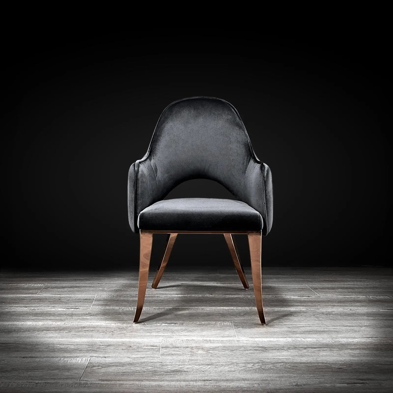 Alegra RG Black Modern Dining Chair