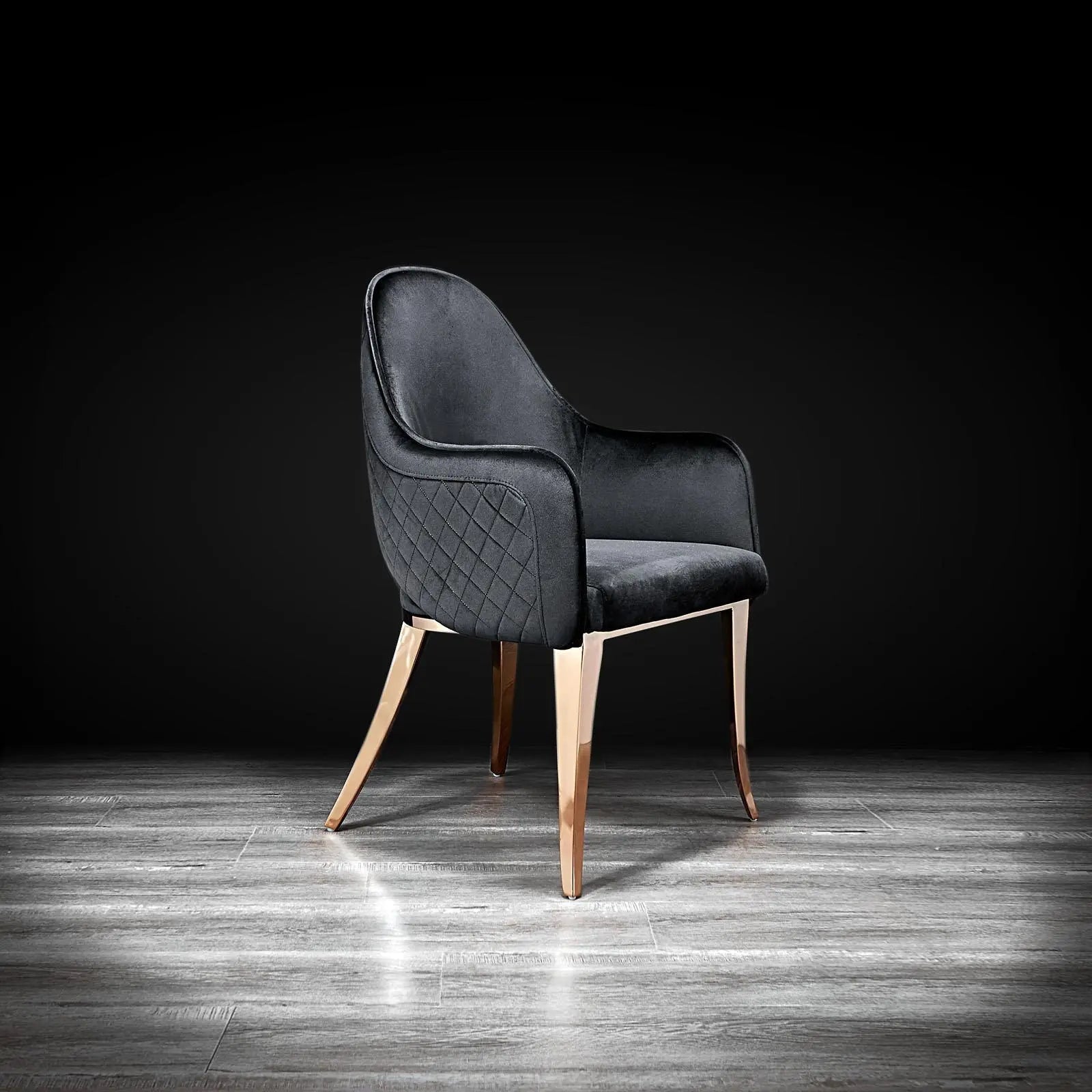 Alegra RG Black Stylish Dining Chair