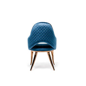 Alegra RG Blue Luxury Dining Chair