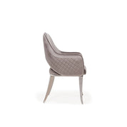 Alegra Silver Gray Stylish Dining Chair