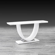 Aliosso White Stylish Console Table