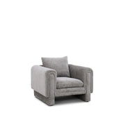 Andrea Dark Gray Stylish Sofa Set