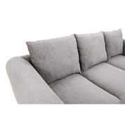 Andrea Dark Gray Stylish Sofa Set