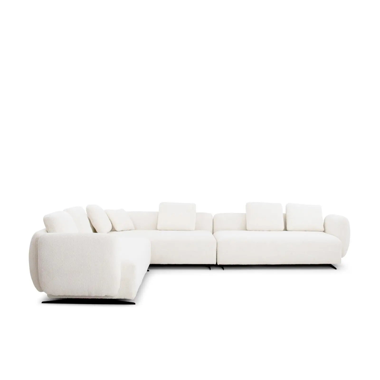 Antonio White Luxury Sectional