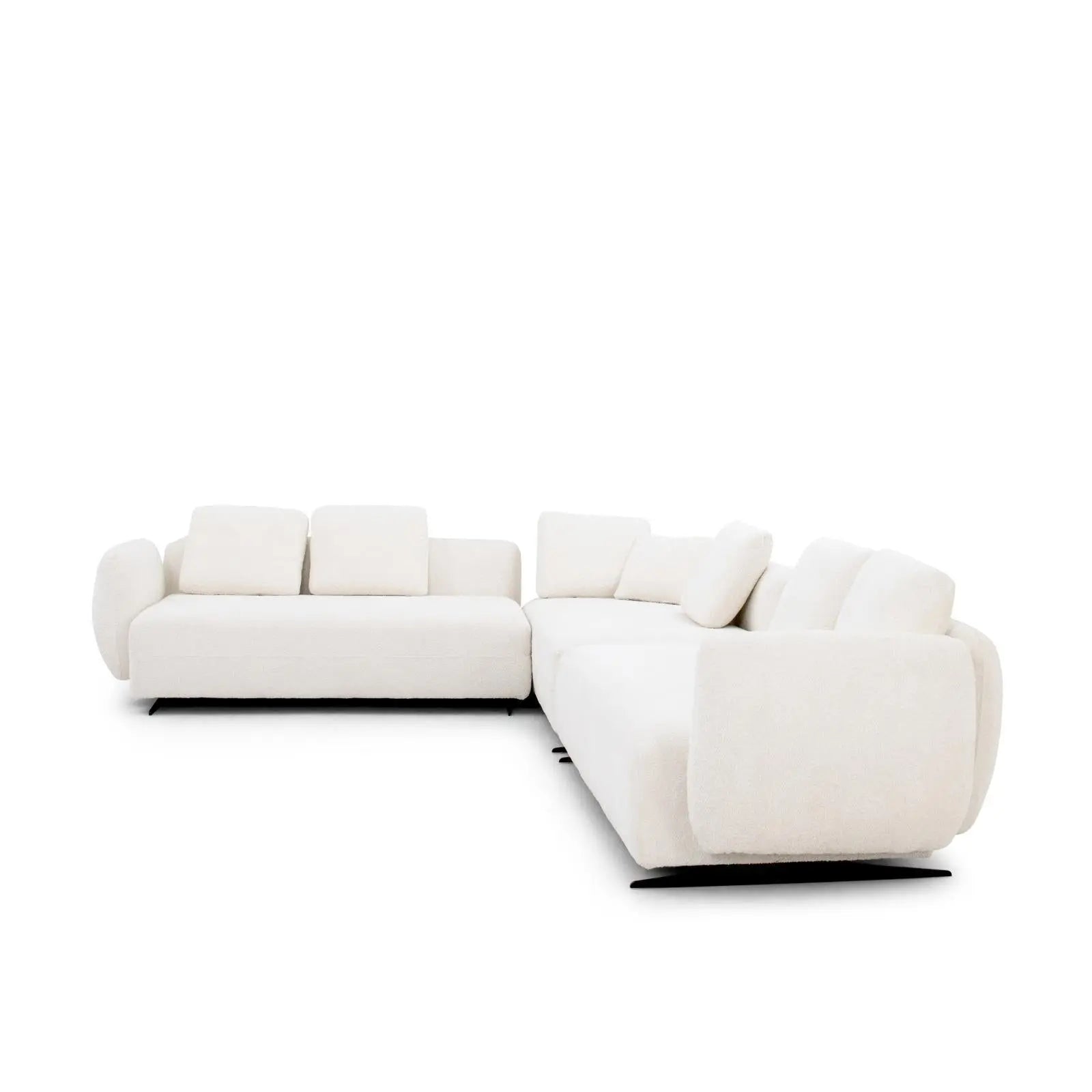 Antonio White Stylish Sectional