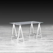 Arch Glass Stylish Office Desk