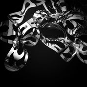 Aurora Silver Modern Wall Art