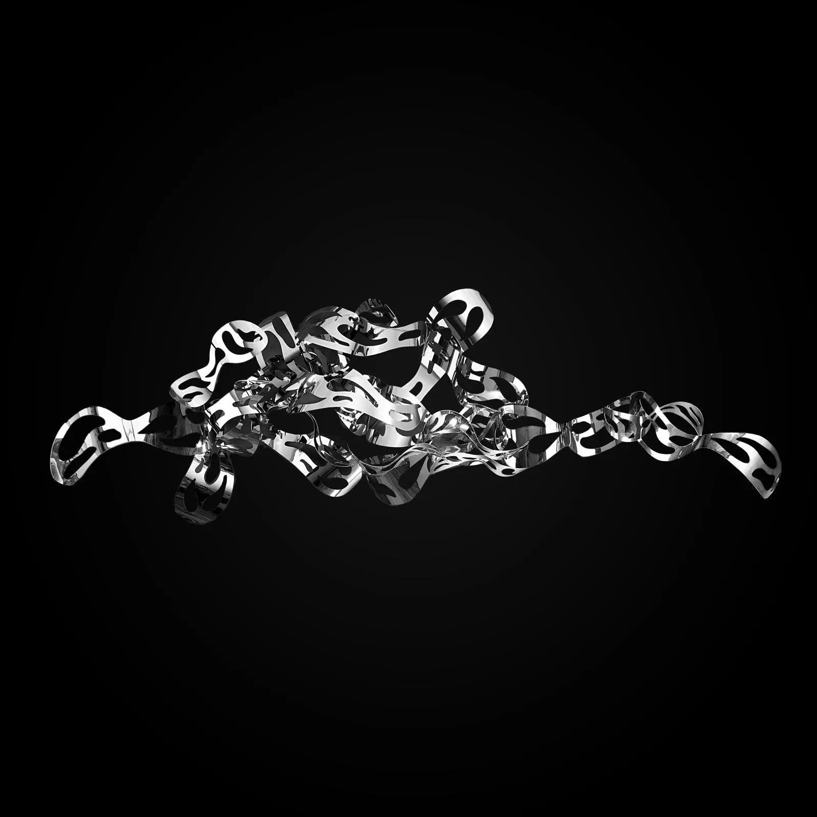 Aurora Silver Wall Art