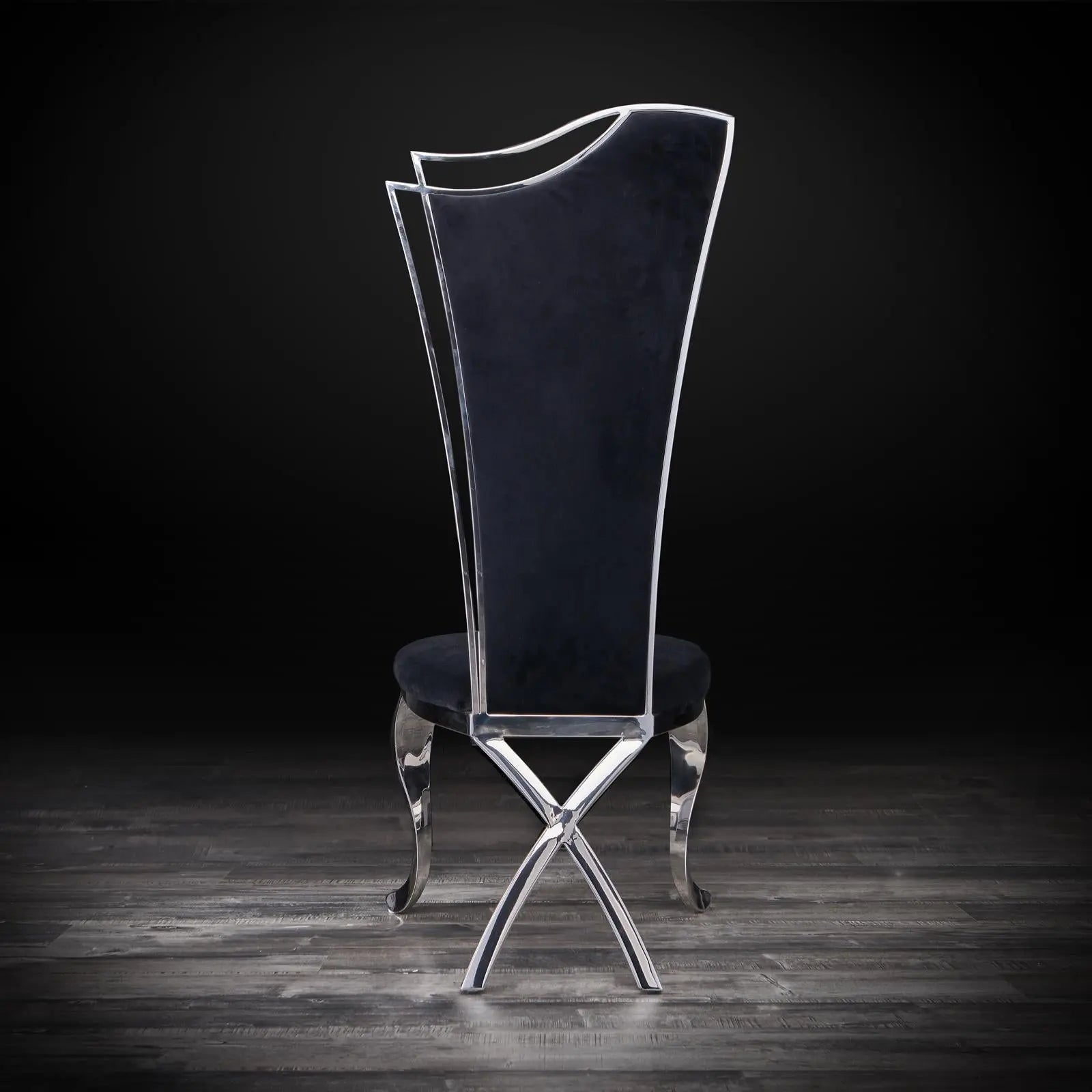 Belladona Black Luxury Dining Chair