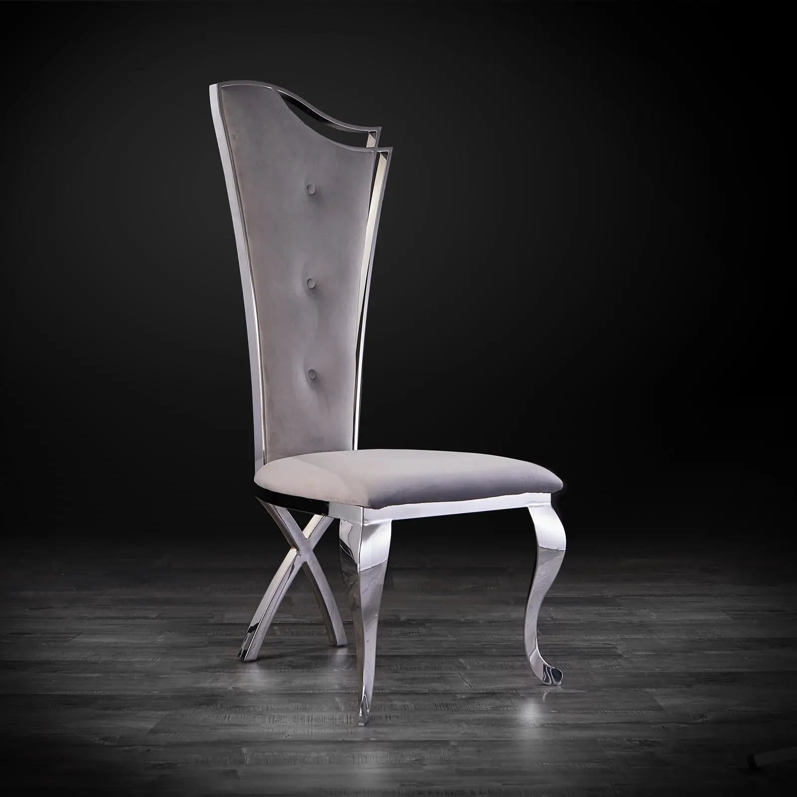 Belladona Gray Stylish Dining Chair