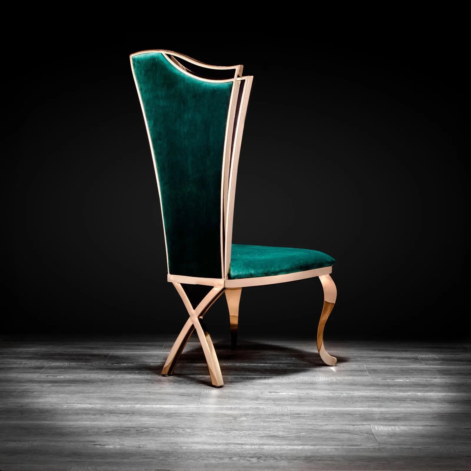 Belladonna RG Green Luxury Dining Chair
