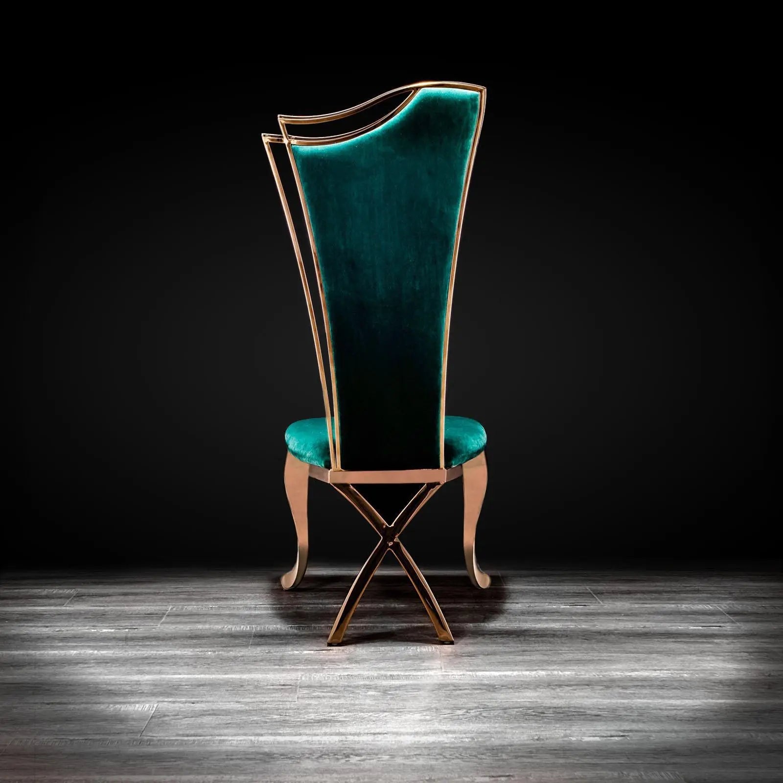 Belladonna RG Green Modern Dining Chair