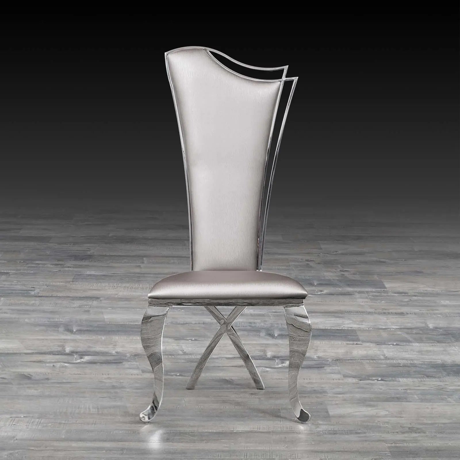 Belladonna Taupe Modern Dining Chair RG
