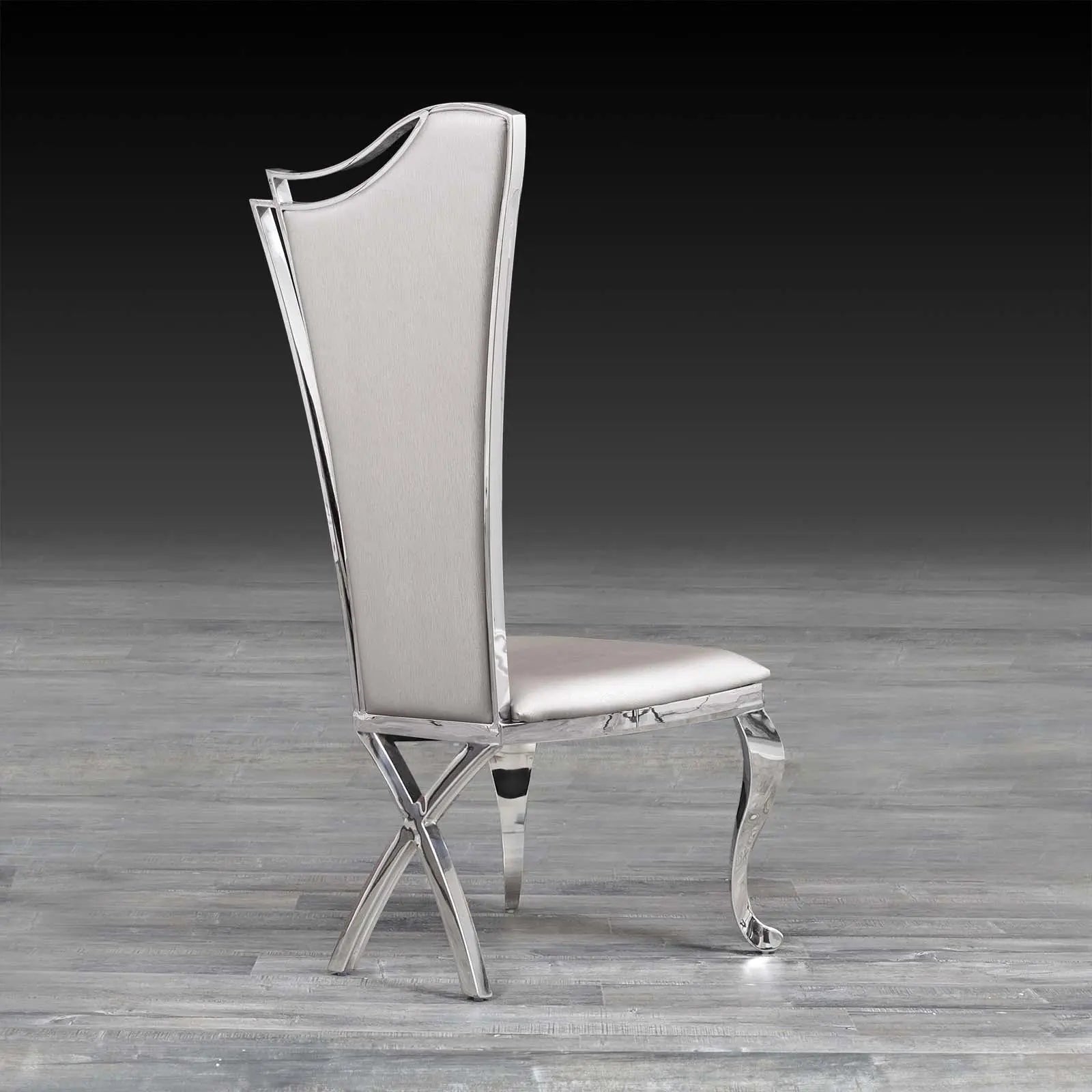 Belladonna Taupe Roberto Grassie Dining Chair RG