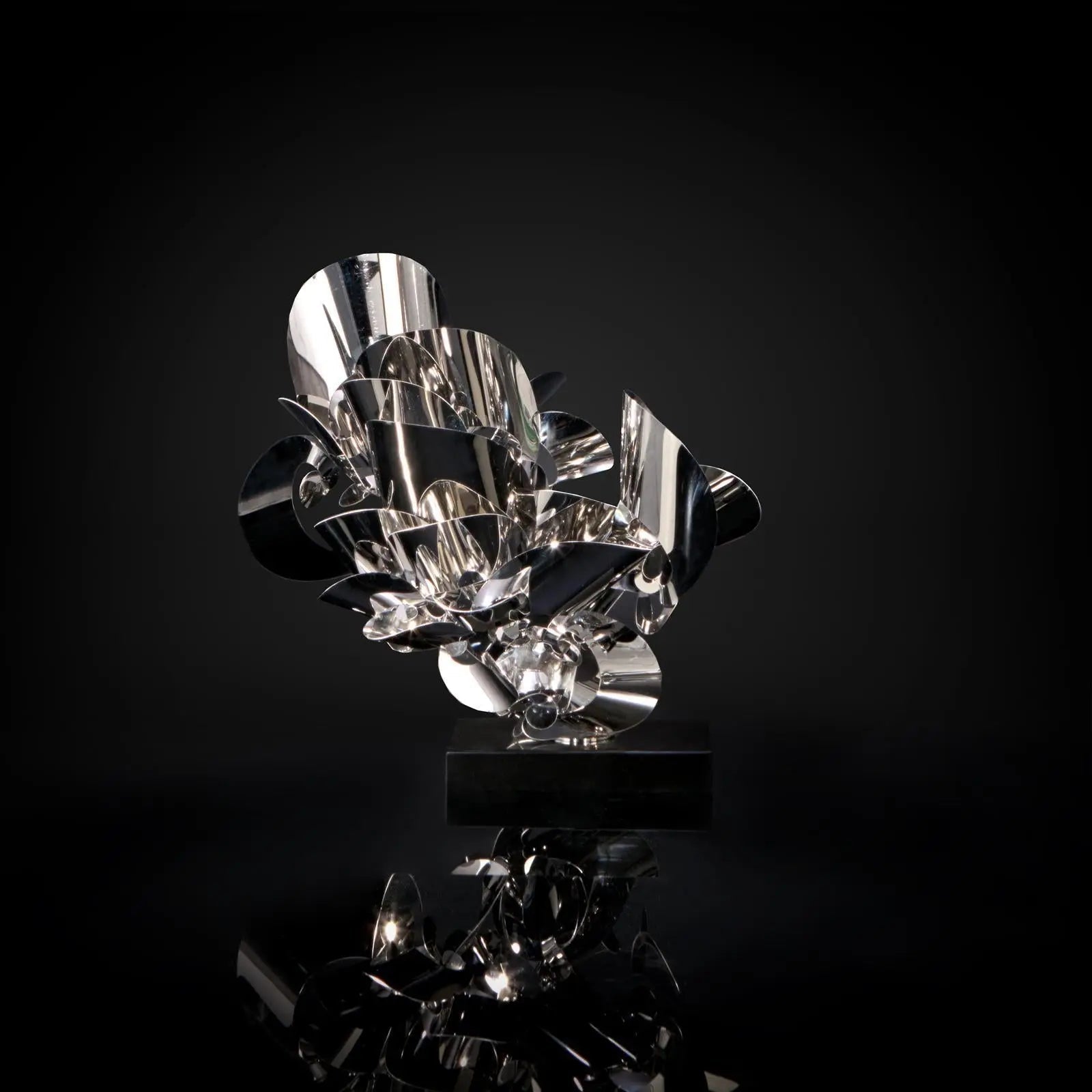 Blooming Silver Roberto Grassie Sculpture