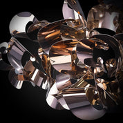 Blooming Rose Gold Stylish Wall Art