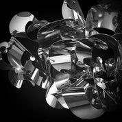 Blooming Silver Stylish Wall Art