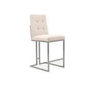 Cameron Silver Beige Stylish Counter Stool RG