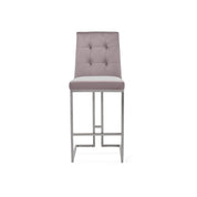 Cameron Silver Gray Bar Stool RG