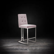 Cameron Silver Gray Counter Stylish Bar Stool RG