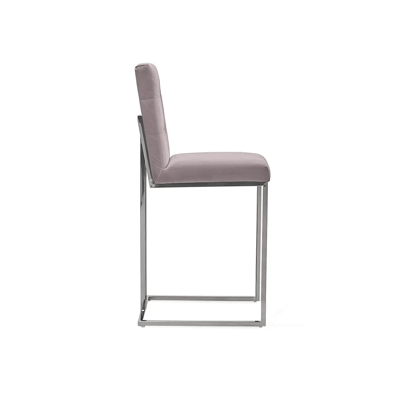 Cameron Silver Gray Roberto Grassie Bar Stool RG