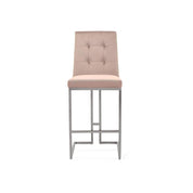 Cameron Silver Taupe Bar Stool RG