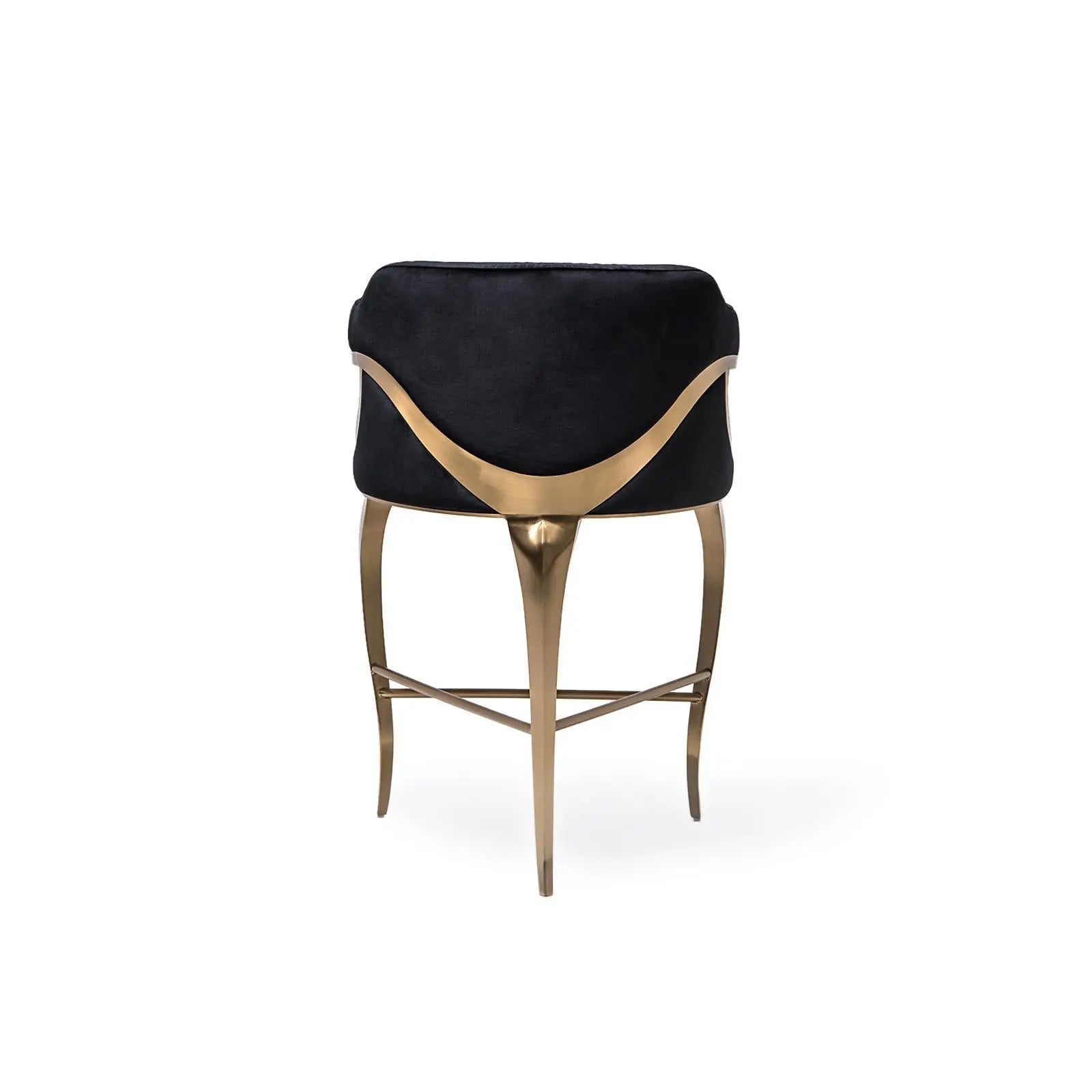 Caprice Brtg Counter Black Roberto Grassie Bar Stool