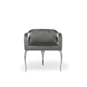 Caprice Silver Gray Dining Chair