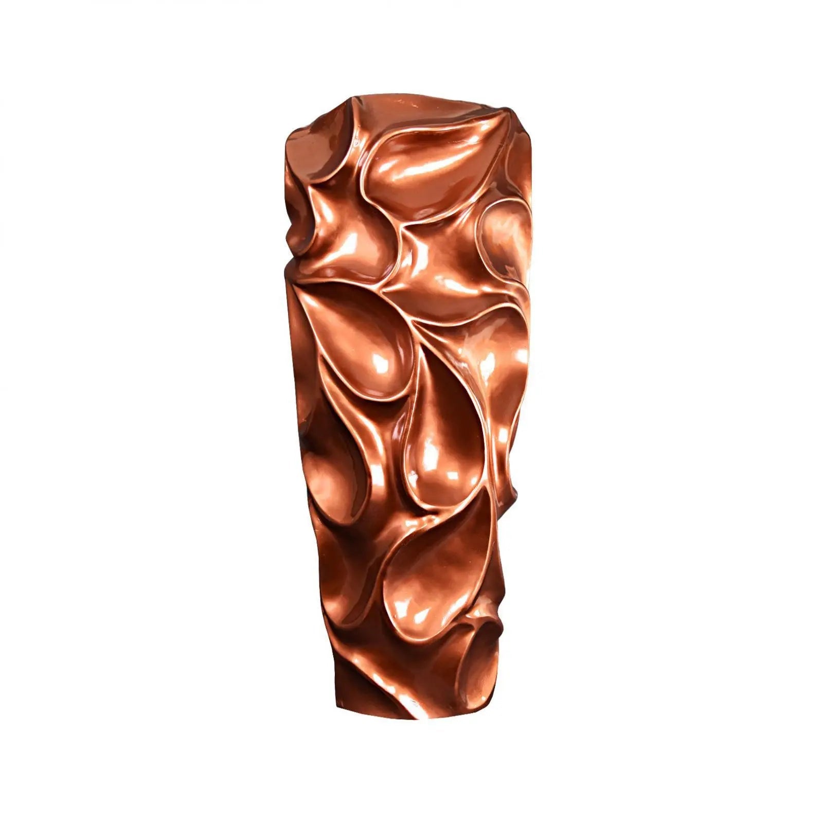 Copper Silk Vertical Vase