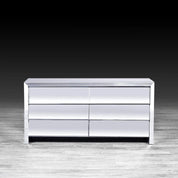 Eva Mirrored Modern Dresser