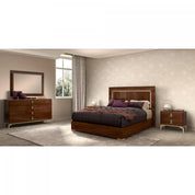 Eva Walnut Oak Modern Night Stand