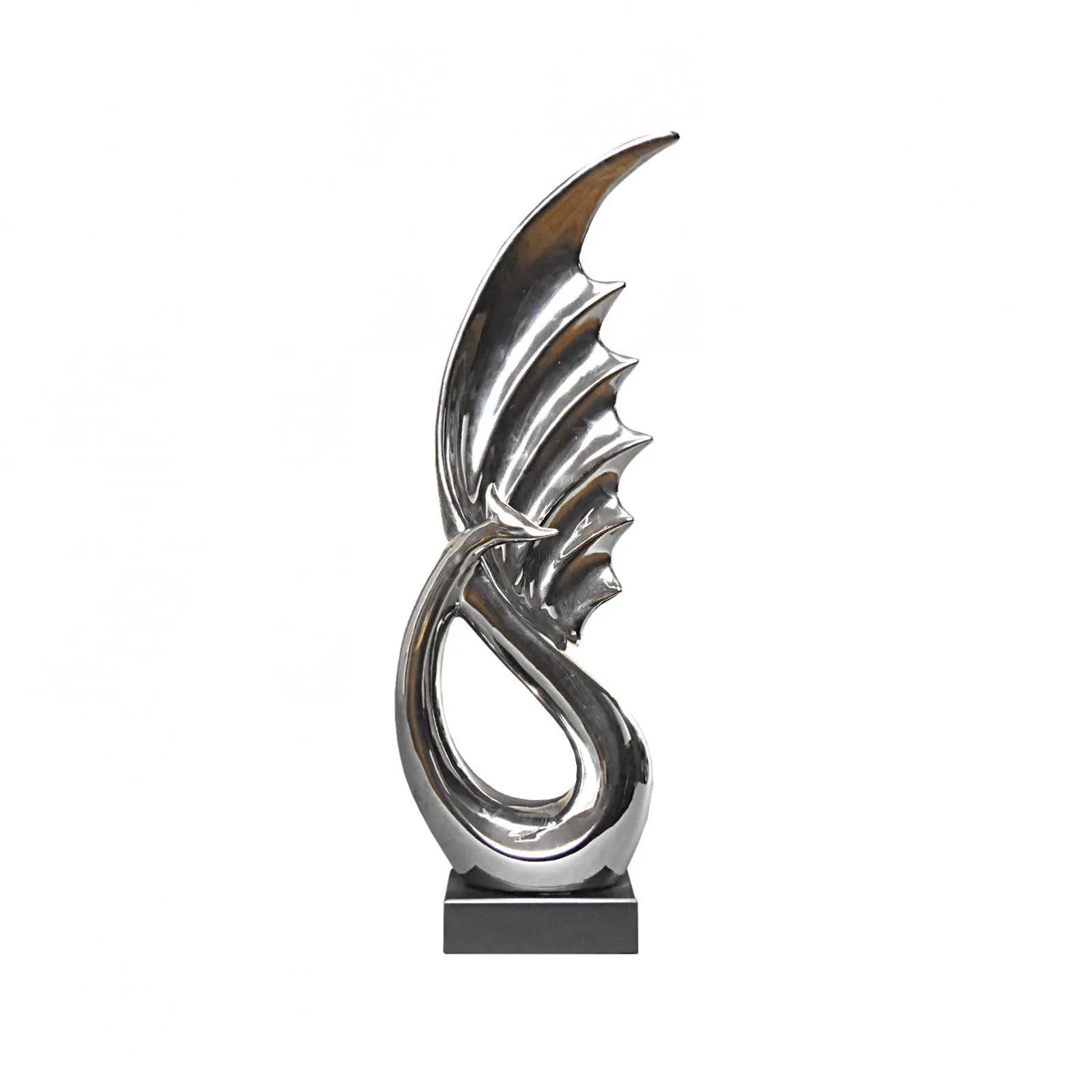 Fin Silver Sculpture