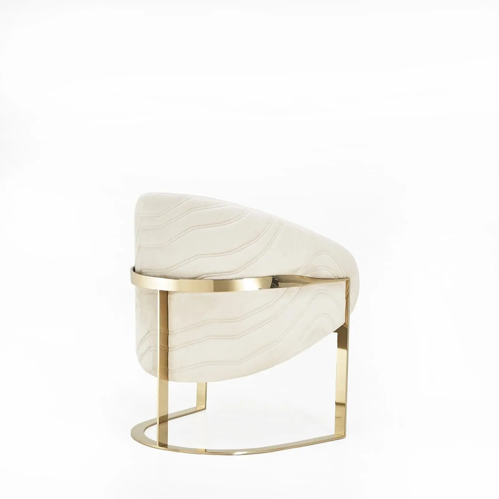 Florence Chg Beige Luxury Dining Chair