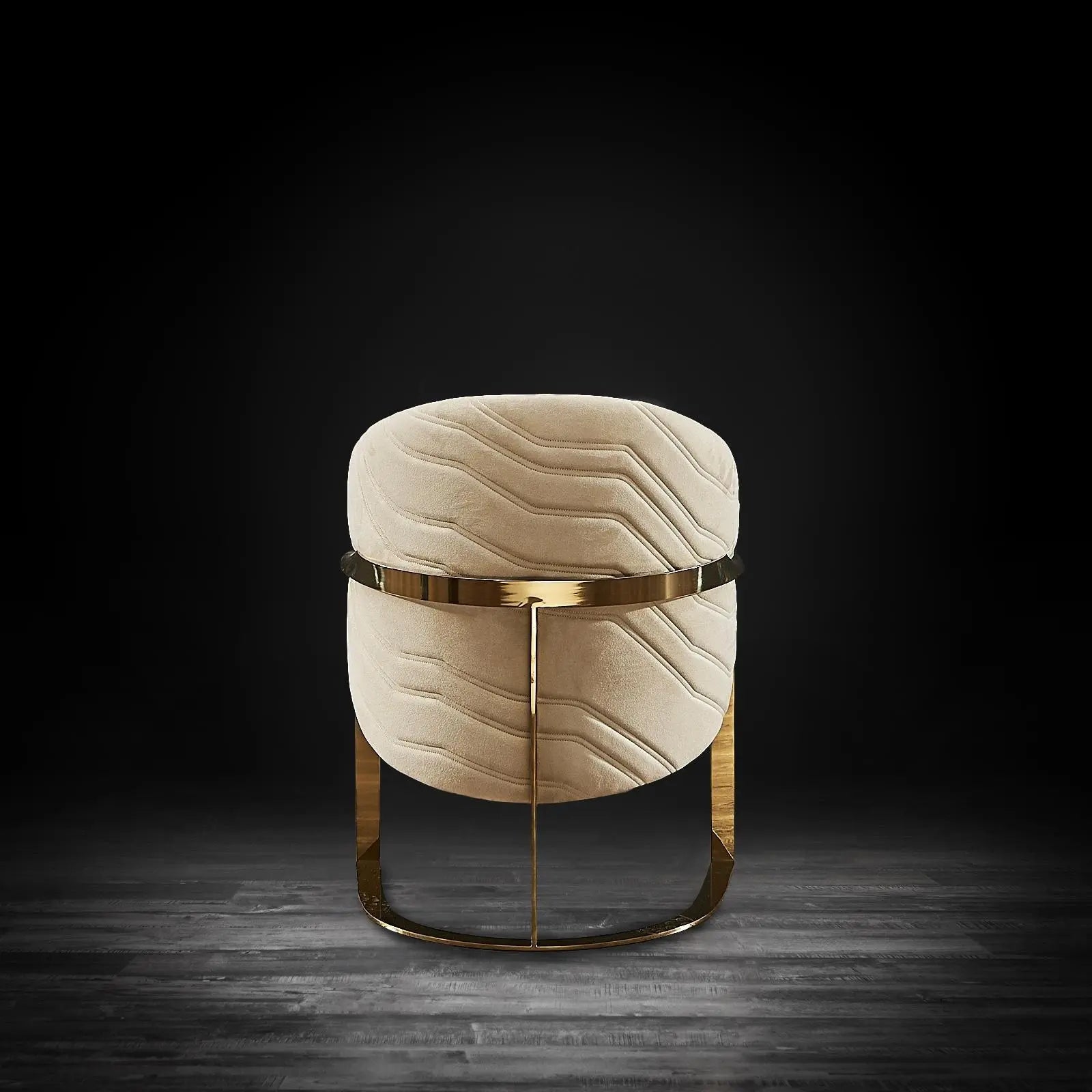 Florence Chg Beige Modern Dining Chair